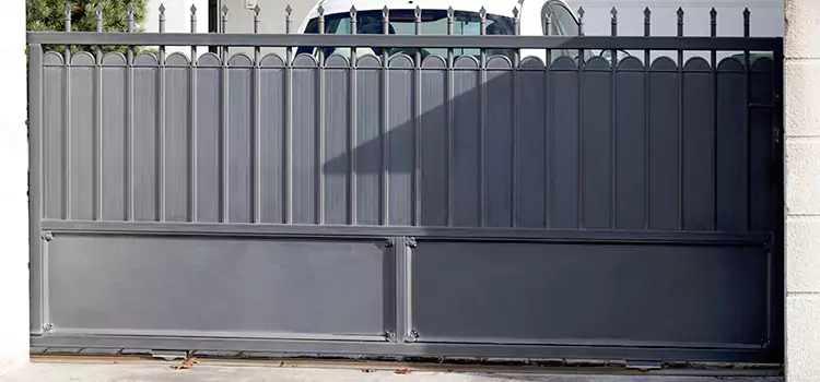 Metal Driveway Gate Installation Lowell